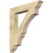 Ekena Millwork Balboa Traditional Rough Sawn Bracket, Douglas Fir, 6"W x 38"D x 44"H BKT06X38X44BOA01RDF - alternate 1